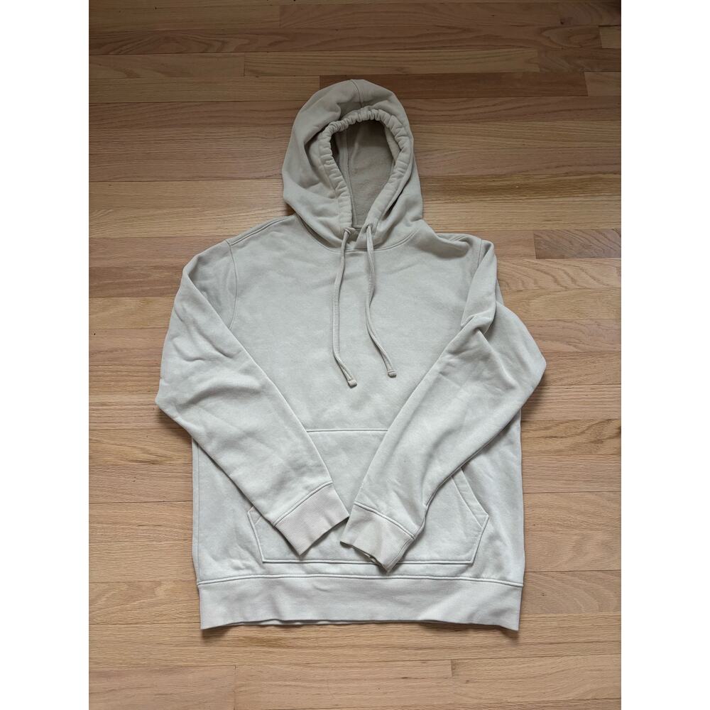 UpWest Fleece Lined Sweatshirt Hoodie  Bone Color Small